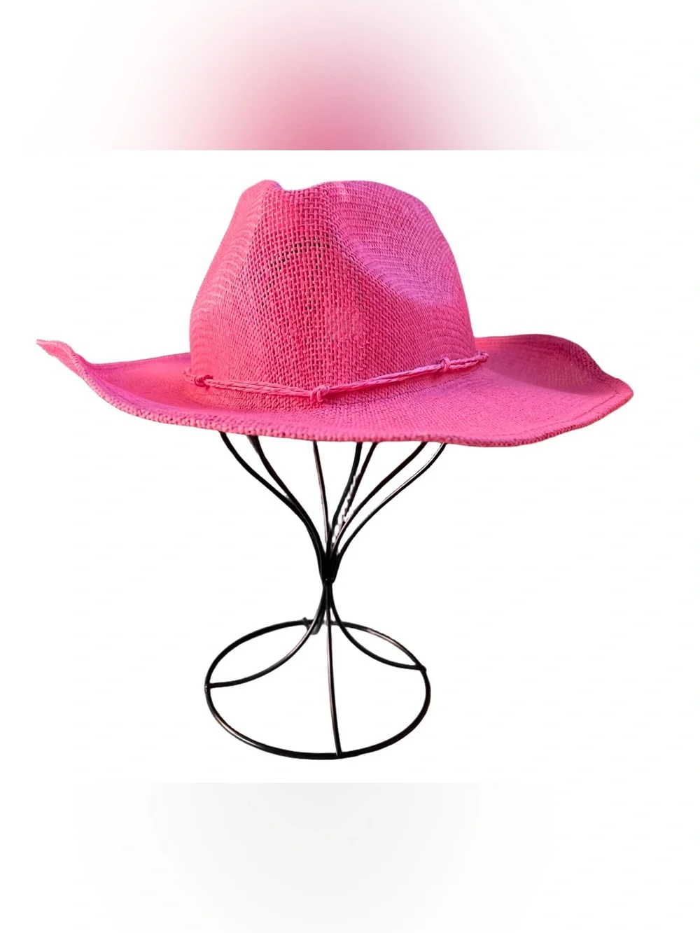 Wild Fable Straw Pink Cowgirl Hat